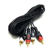 Electroon 5 m Gold Altın Uçlu 2RCA 2RCA Kablo