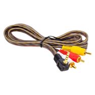 Elektromer 3.5 mm Stereo Erkek-3 RCA Uydu Alıcısı Av Kablo