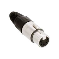 Elektromer Canon Notrix Tipi Dişi 5 Pin Jack
