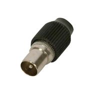 Elektromer Erkek 100 Adet 60 Ohm Siyah TV Fişi