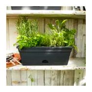 Elho Green Basics 40 cm Yeşil Balkon Saksısı