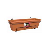 Elho Green Basics Siyah Askılı 50 cm Balkon Saksısı