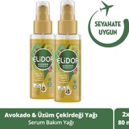 Elidor 2x80 ml Doğanın Enerjisi Serum Avokado ve Üzüm Çekirdeği Yağı Saç Bakım Yağı