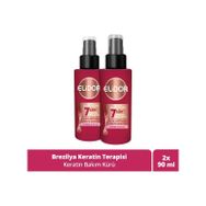 Elidor 2x90 ml Isı İle Aktifleşen Keratin Bakım Kürü Durulanmaz Saç Kremi