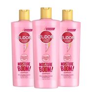 Elidor 3x350 ml Collagen Blends Sülfatsız Saç Bakım Şampuanı Moisture Boom Yoğun Nem Terapisi