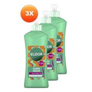 Elidor Belirgin Bukleler 7-24 Şekillendirici 3x300 ml Saç Bakım Kremi
