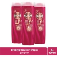 Elidor Keratin Therapy 3x400 ml Şampuan