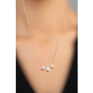 Elika Silver 925 Ayar 3 Toplu Kadın Gümüş Kolye