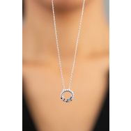 Elika Silver 925 Ayar Burgu Model Kadın Gümüş Kolye