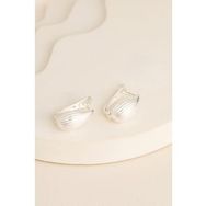 Elika Silver 925 Ayar Gümüş Su Damlası Küpe