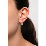 Elika Silver 925 Ayar Sallantılı Minimal Model Kadın Gümüş Küpe