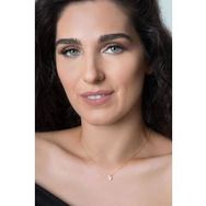 Elika Silver 925 Ayar Üç Boyutlu Ş Harfi Altın Kadın Gümüş Kolye