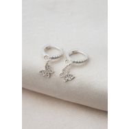 Elika Silver Kelebek Model 925 Kadın Gümüş Küpe