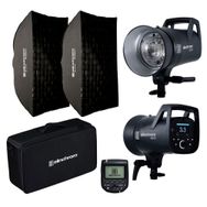 Elinchrom ELC 500/500 TTL Fuji Kit 1 Flaşlar
