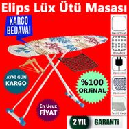 Elips Lüx Ütü Masası