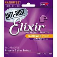 Elixir 11052 012-053 Bronz Akustik Gitar Teli