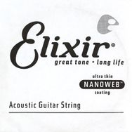 Elixir 14152 52 Phosphor Bronze Nanoweb Coating Akustik Gitar Teli