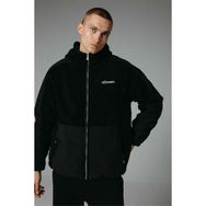 Ellesse EM250-BK Siyah Kapüşonlu Fermuarlı Erkek Sweatshirt