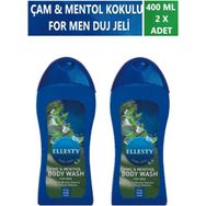 Ellesty Çam ve Mentol 2x400 ml Duş Jeli