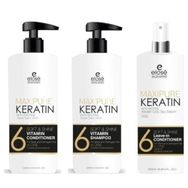 Elose Keratin Seti Şampuan 1 L + Krem 1 L + 250 ml Süt