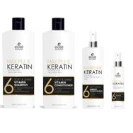 Elose Maxipure Keratin ve Biotin 1000 ml Saç Bakım Şampuanı + 1000 ml Saç Bakım Kremi + 250 ml Saç Bakım Sütü + 125 ml Saç Bakım Serumu