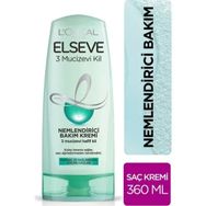 Elseve 3 Mucizevi Kil Ağırlaştırmayan 360 ml Saç Bakım Kremi