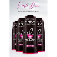 Elseve 4x390 ML Komple Direnç Dökülme Karşıtı Bakım Kremi
