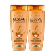 Elseve 6 2x450 ml Mucizevi Yağ Besleyici Şampuan