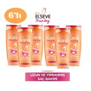 Elseve Dream Long Onarıcı Bakım 390 ml X 6 Adet Şampuan