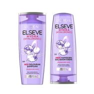 Elseve Hydra Hyaluronic 390 ml Nem Dolduran Şampuan + 390 ml Nemi Hapseden Saç Kremi