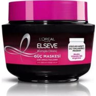 Elseve Komple Direnç Dökülme Karşıtı Güç 4x300 ml Saç Maskesi