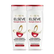 Elseve Komple Onarıcı 5 Yapılandırıcı Bakım 2x450 ml Şampuan