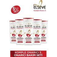 Elseve Komple Onarıcı 5x390 ml Şampuan