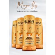 Elseve Mucizevi Yağ Besleyici 4x390 ml Saç Kremi