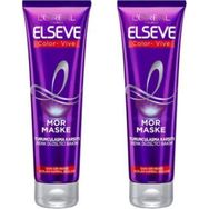 Elseve Turunculaşma Karşıtı 2x150 ml Mor Saç Maskesi