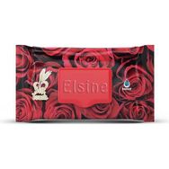 Elsine 3 Paket Red Rose 90 Adet Kapaklı Gül Kokulu Islak Havlu Mendil