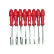 Eltos 8 Parça 14 mm Kırmızı Lokma Uçlu Tornavida Takımı