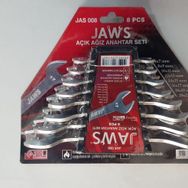 Eltos JAS008 Jaws 8 Parça Açık Ağız Anahtar Takımı