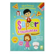 Ema Çocuk Süper Etkinlikler Kitabı Renkler Şekiller