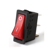 Emas A21b1k11 30 11 Mm Siyah Gövdeli Kırmızı 0 1 Işıklı Anahtar