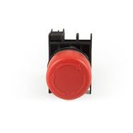 Emas B200E30 B Serisi Plastik 1NC Acil Stop 30 mm Çevirmeli Kırmızı 22 mm Buton