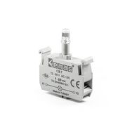 Emas CB7 12-30V AC/DC Ledli Mavi Sinyal Blok Butonu