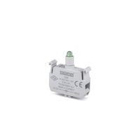 Emas CB9 12-30V AC/DC Ledli Yeşil Sinyal Blok Butonu