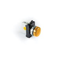 Emas CM080XS 12-30V AC/DC Sarı Ledli Kontak Bloklu Sinyal Lambası