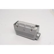 Emas EBM24PU10 Metal 24 Kontak 16A Yandan Girişli Uzatma Tipi Priz