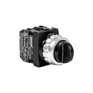 Emas H101S30 2NA Siyah Kalıcı Seçici Buton