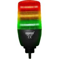 Emas IF5T024ZM05 24V DC 3 Kat 3 Renk PLC Uyumlu Buzzerlı Ledli Işıklı İkaz Lambası
