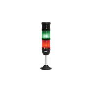 Emas IK52L024ZM02 45 mm Alüminyum Ayaklı 50 mm 24V Led Üçlü Buzzer Işıklı Kolon