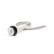 Emas S100LB2 24V AC/DC 10mm 12cm Beyaz Ledli Kablolu Sinyal Lambası