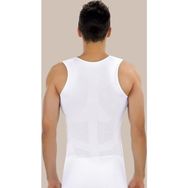 Emay E1003 V Yaka Beyaz Erkek Korse Atlet